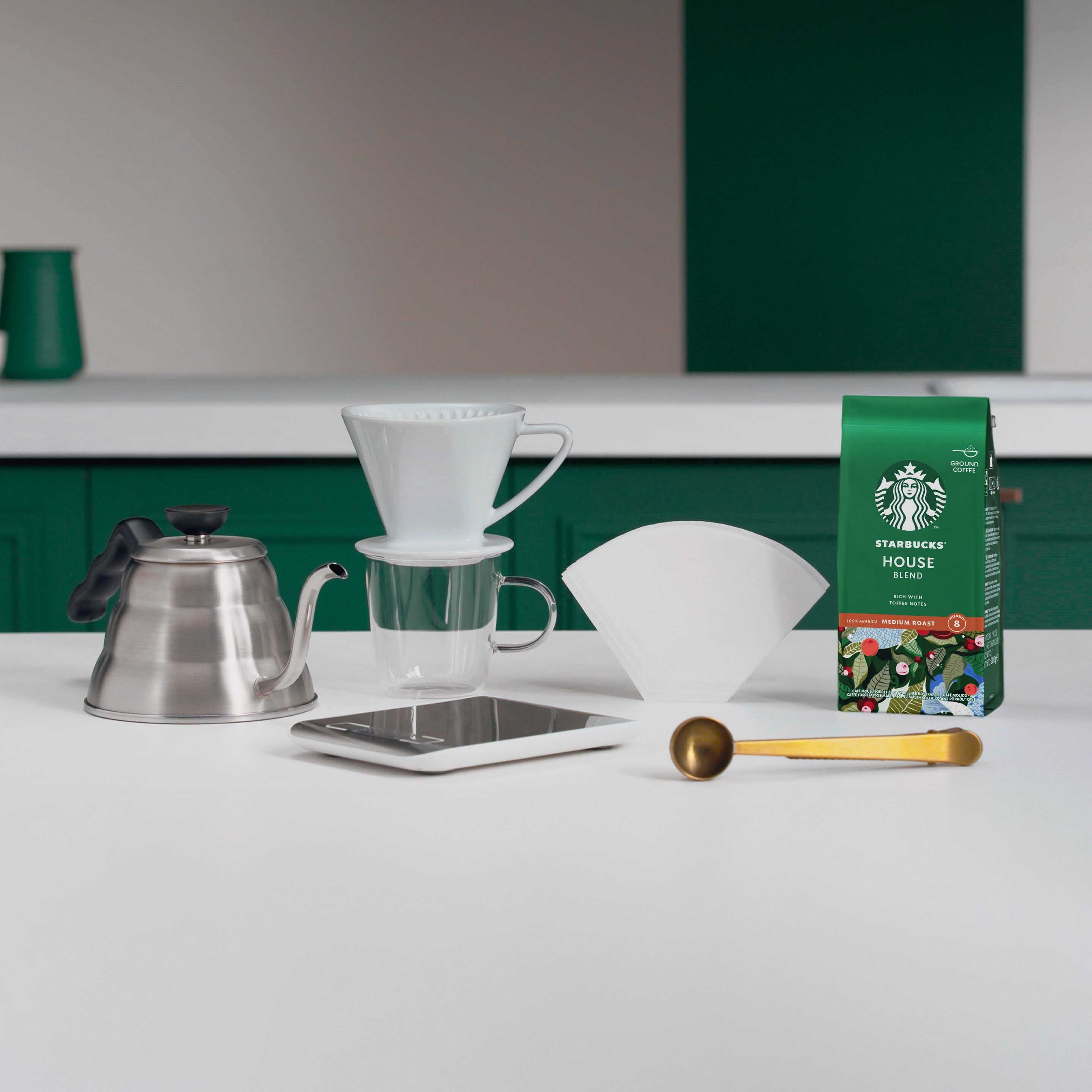 Pour Over Coffee cos'è e come si prepara Starbucks® at Home